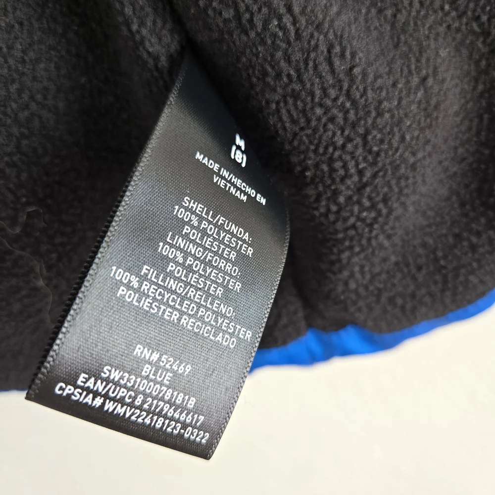 Kids Blue Puffer Jacket
